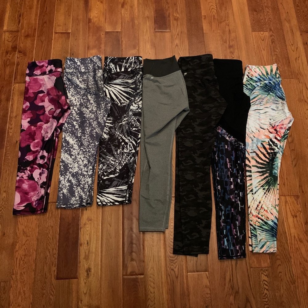 Fabletics Variety Tights Bundle (Qty 7)